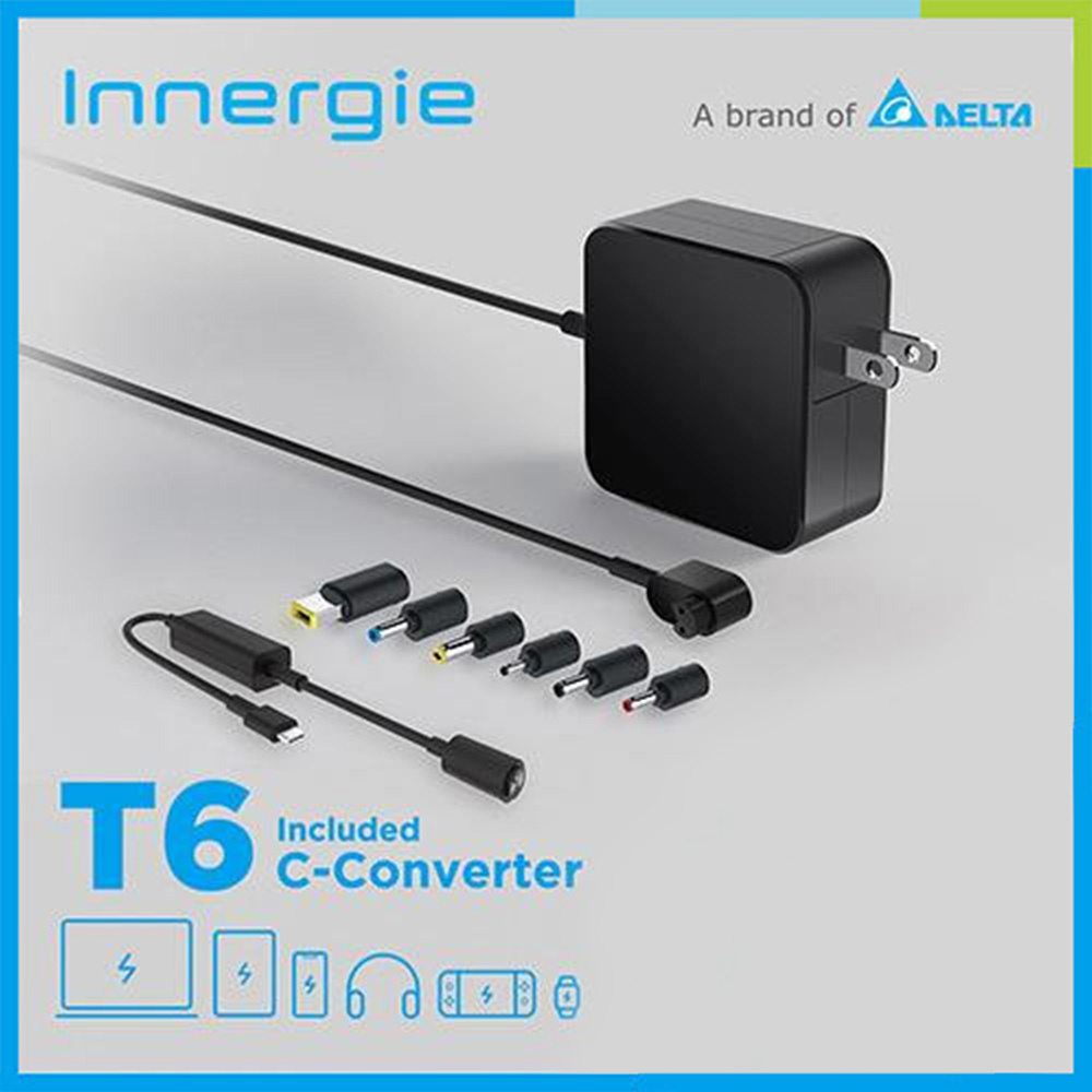 Innergie台達 65瓦 萬用筆電變壓器