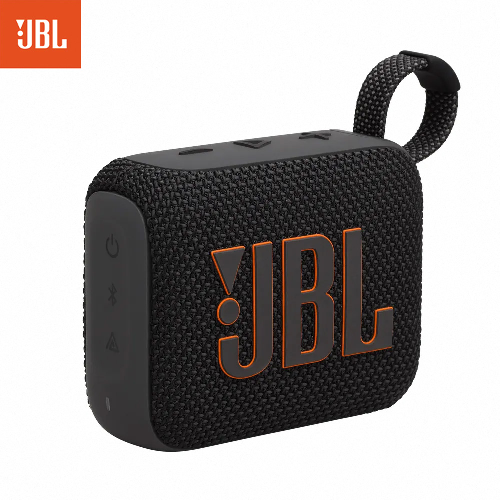JBL GO 4可攜式防水藍牙喇叭(黑色)