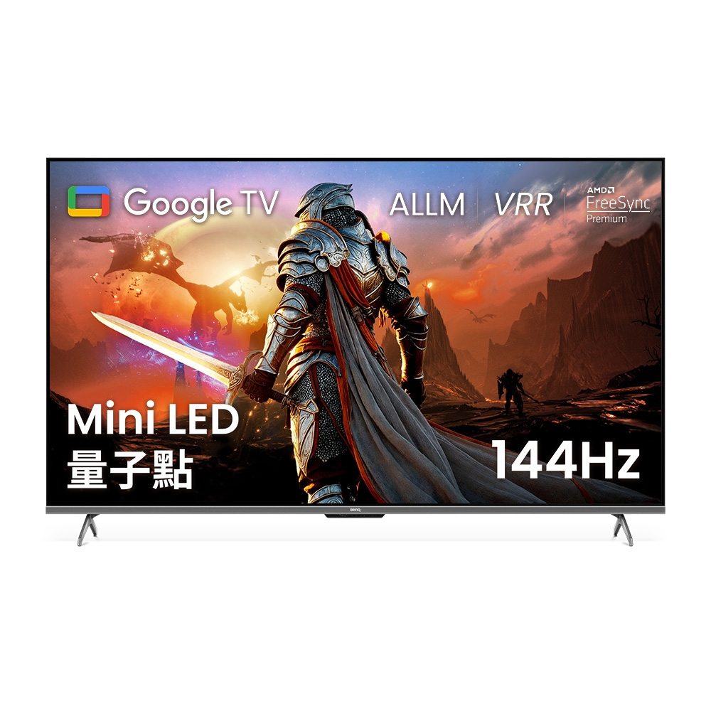 BenQ 75型Mini QLED遊戲Google TV 顯示器