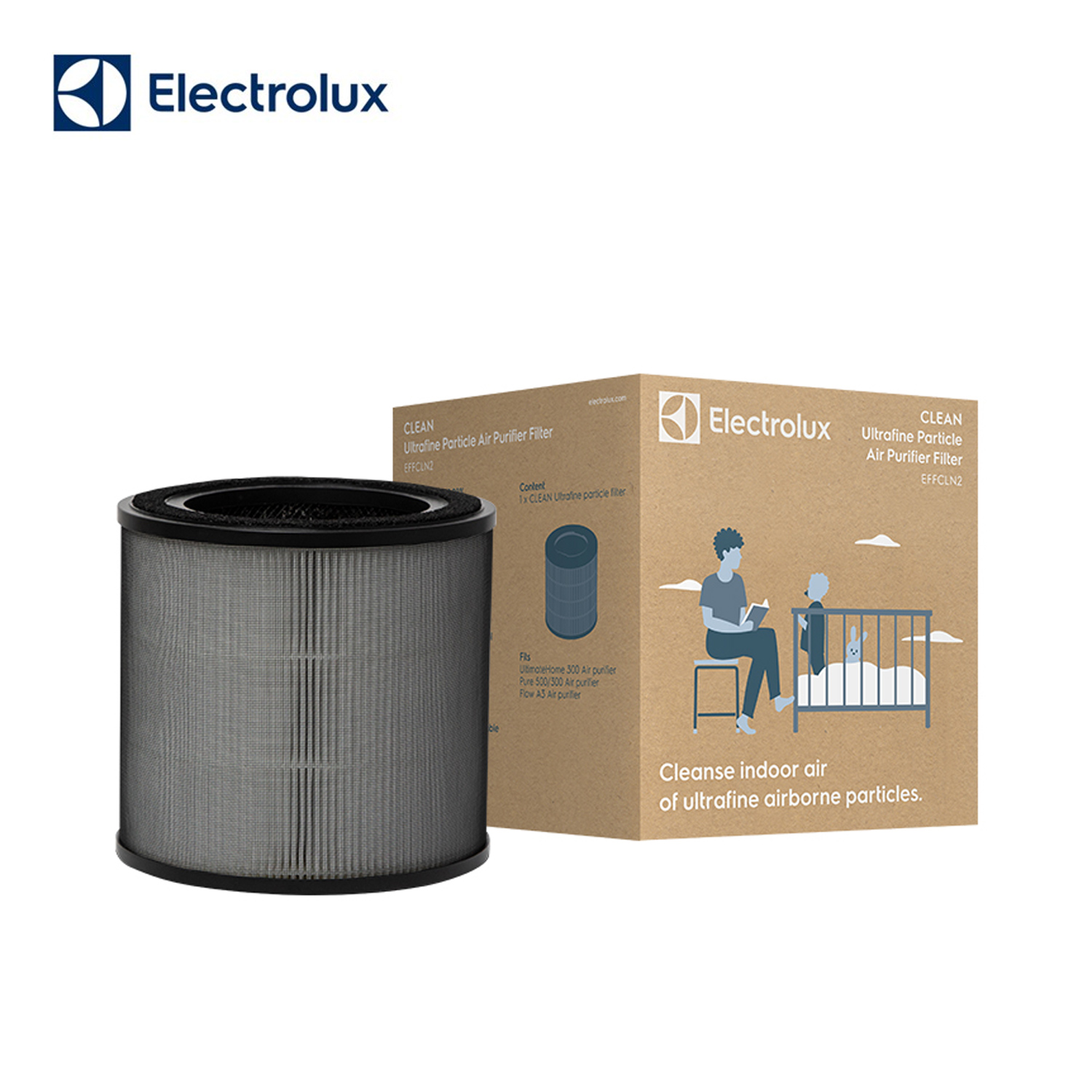 Electrolux HEPA 13級三重濾網(8坪)