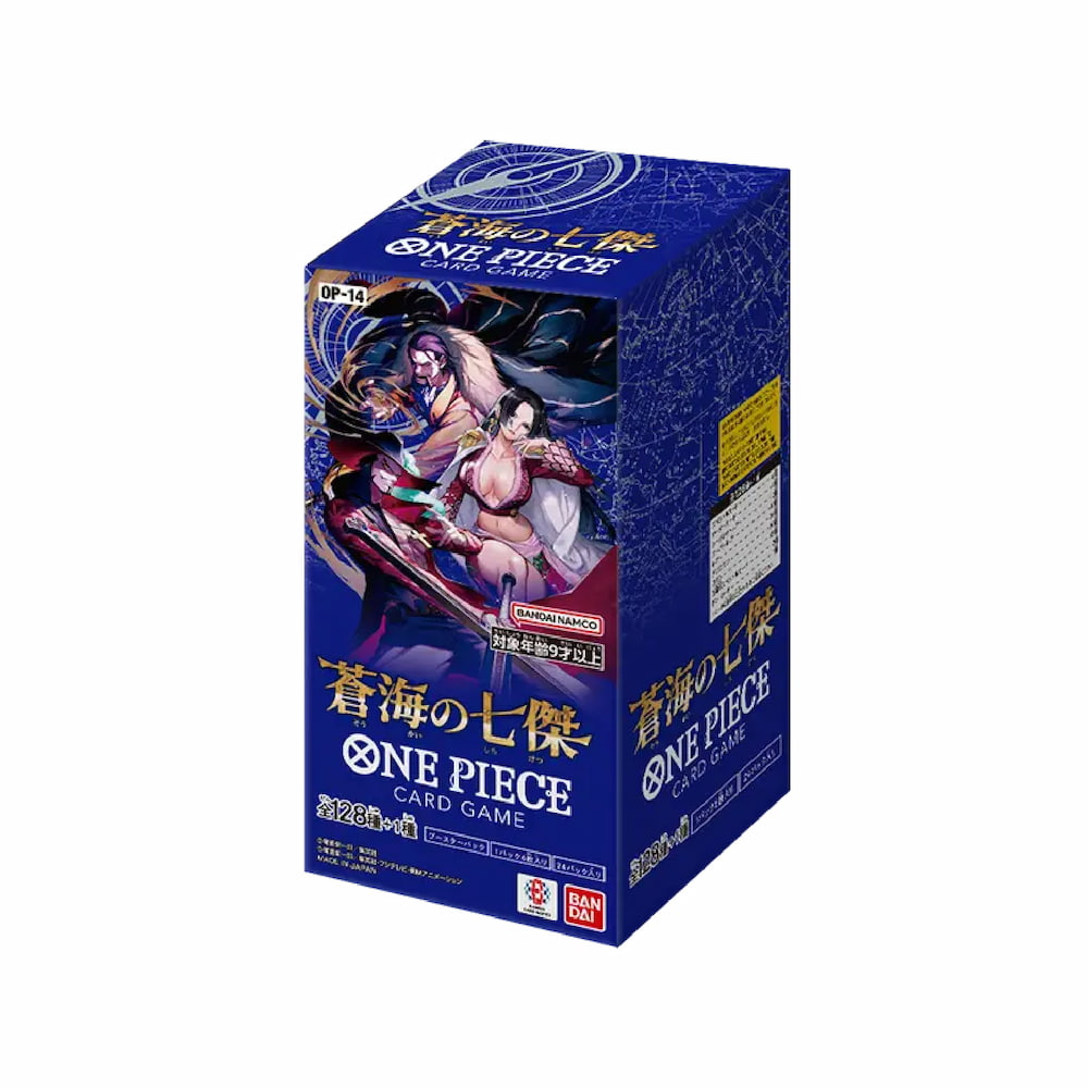 【盒裝共24包】航海王卡牌 補充包 蒼海的七傑 OP-14