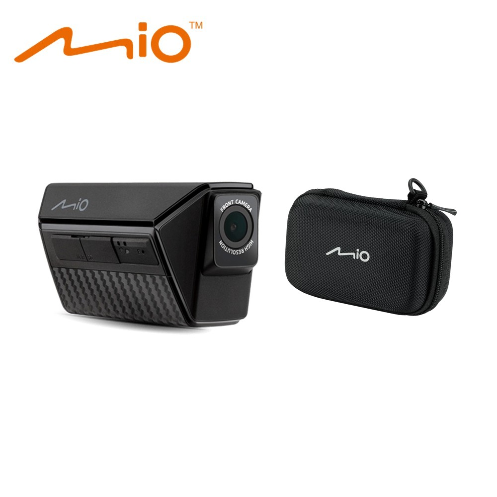 Mio MiVue MP20 前後雙鏡頭機車行車記錄器 + 收納包