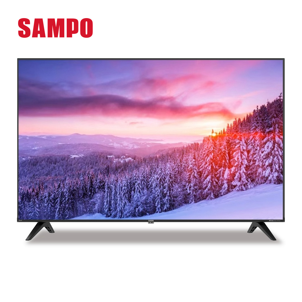 聲寶 SAMPO 55型4K QLED智慧聯網顯示器