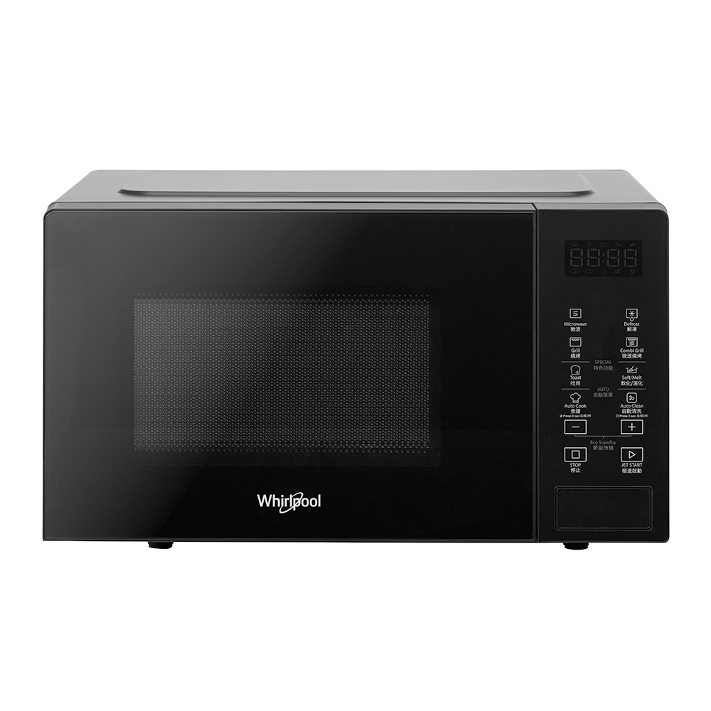 惠而浦 20L 2合1燒烤微波爐(迷霧黑)