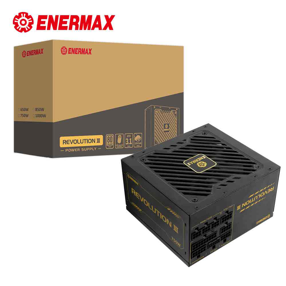 ENERMAX保銳 750W金牌 電源供應器