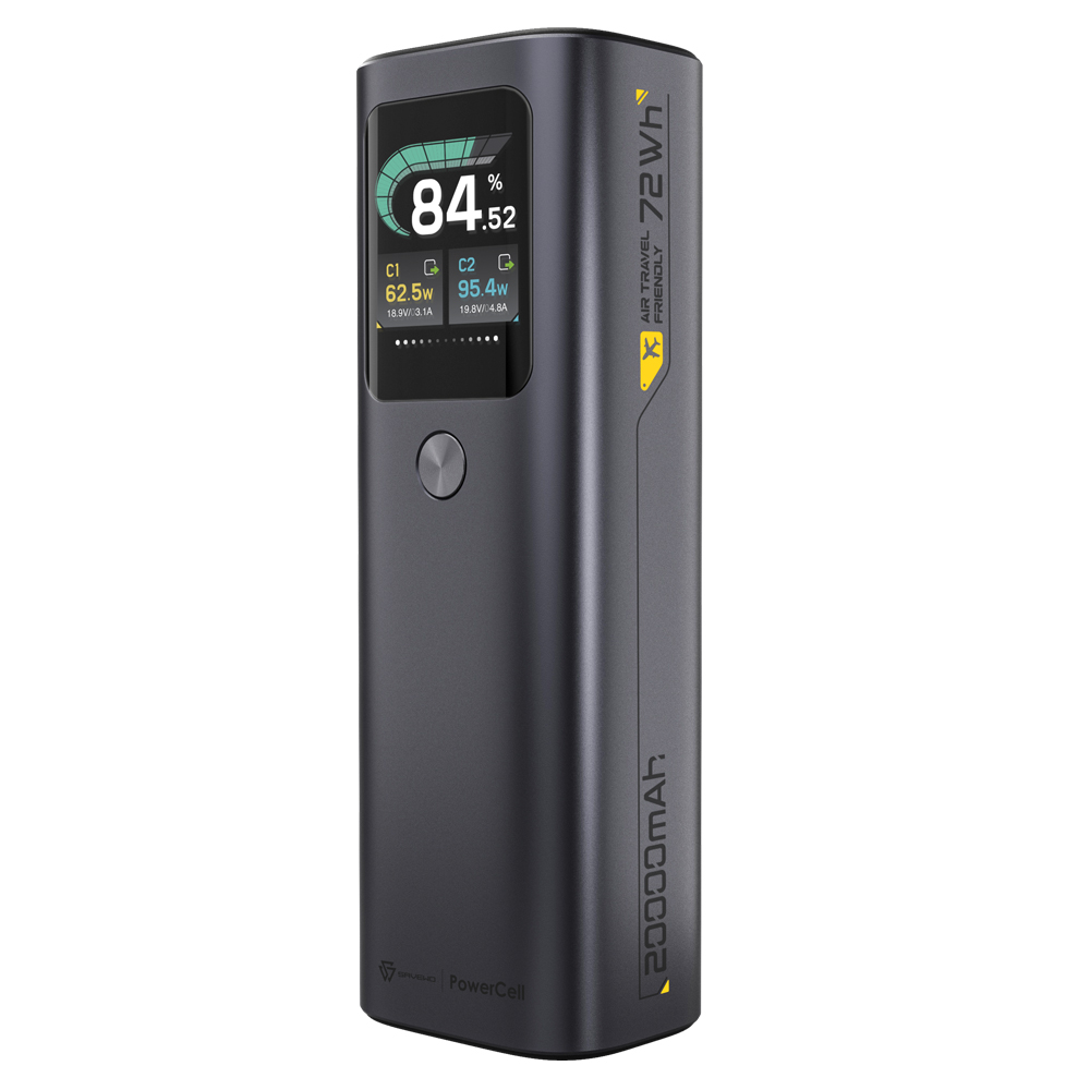 SAVEWO救世 旅能王行動電源20000mAh-太空黑