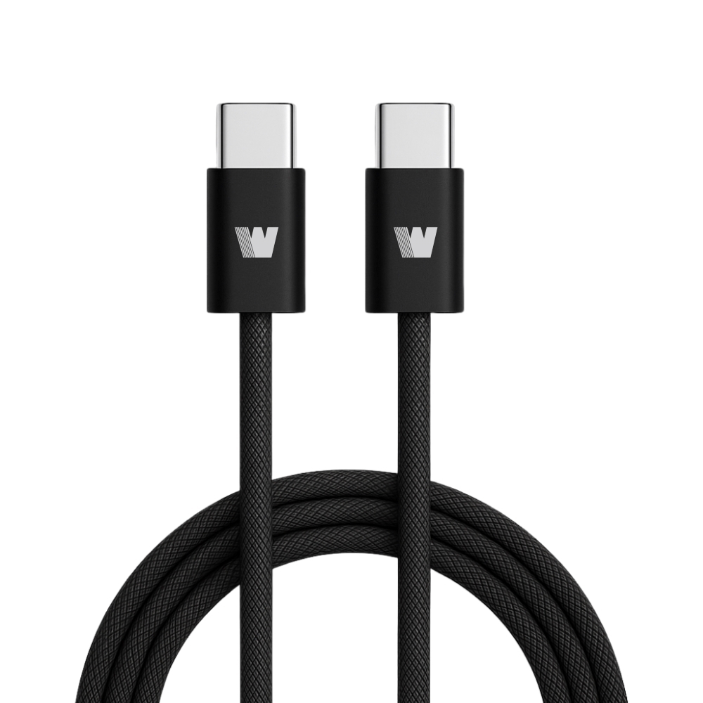 Wephone 60W PD快充數據線1.2M-黑色