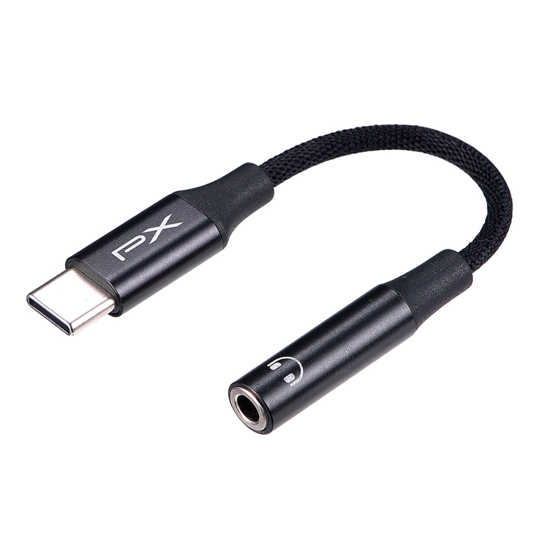 大通 USB-C(公)-3.5mm(母)96K高音質轉接頭