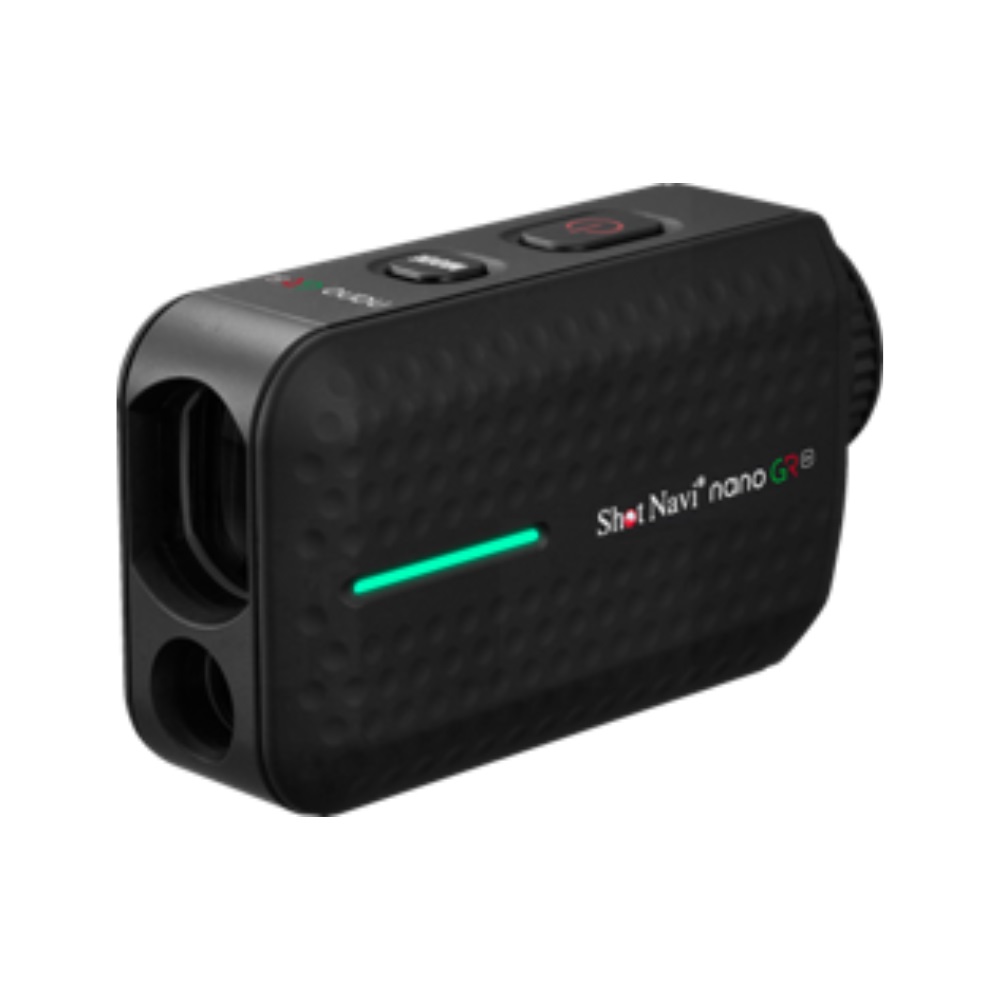 Shot Navi 日本製 nano GR+ 高爾夫測距儀黑