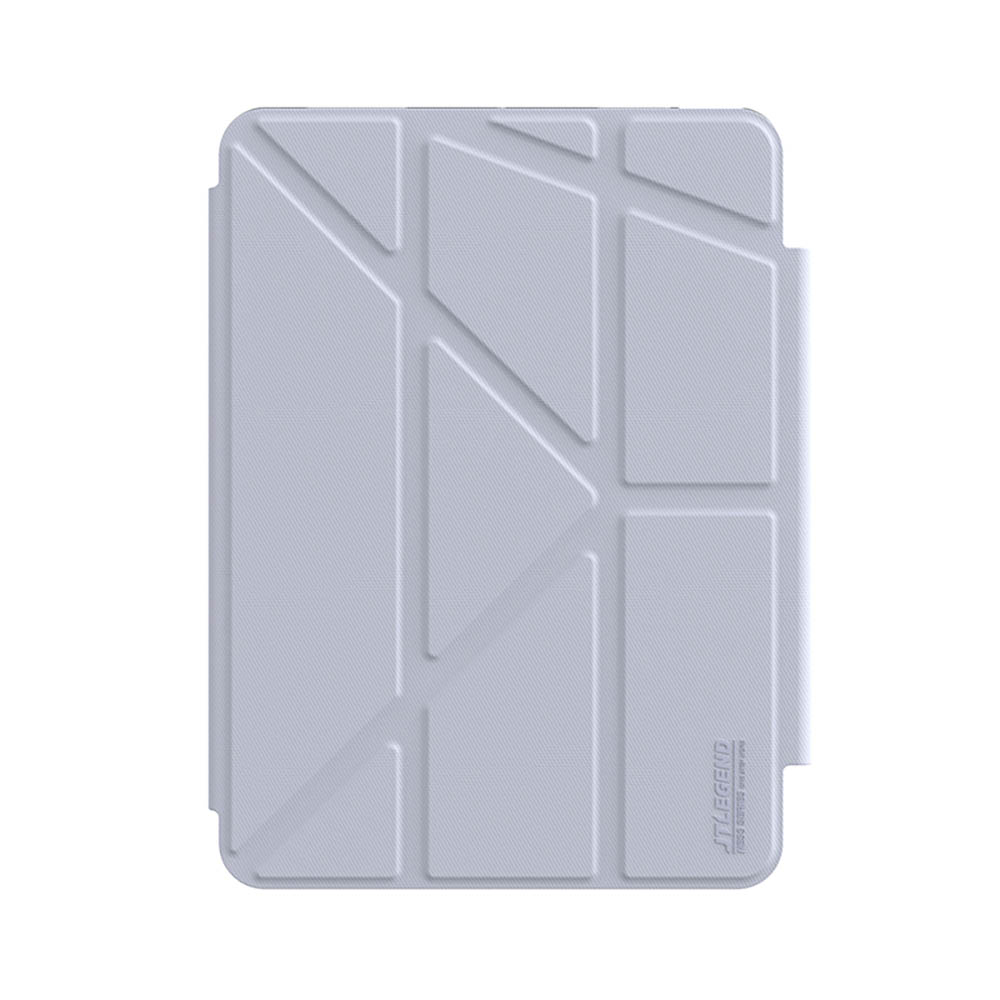 JTL iPad Air 11吋防潑水布紋保護殼-冰川藍