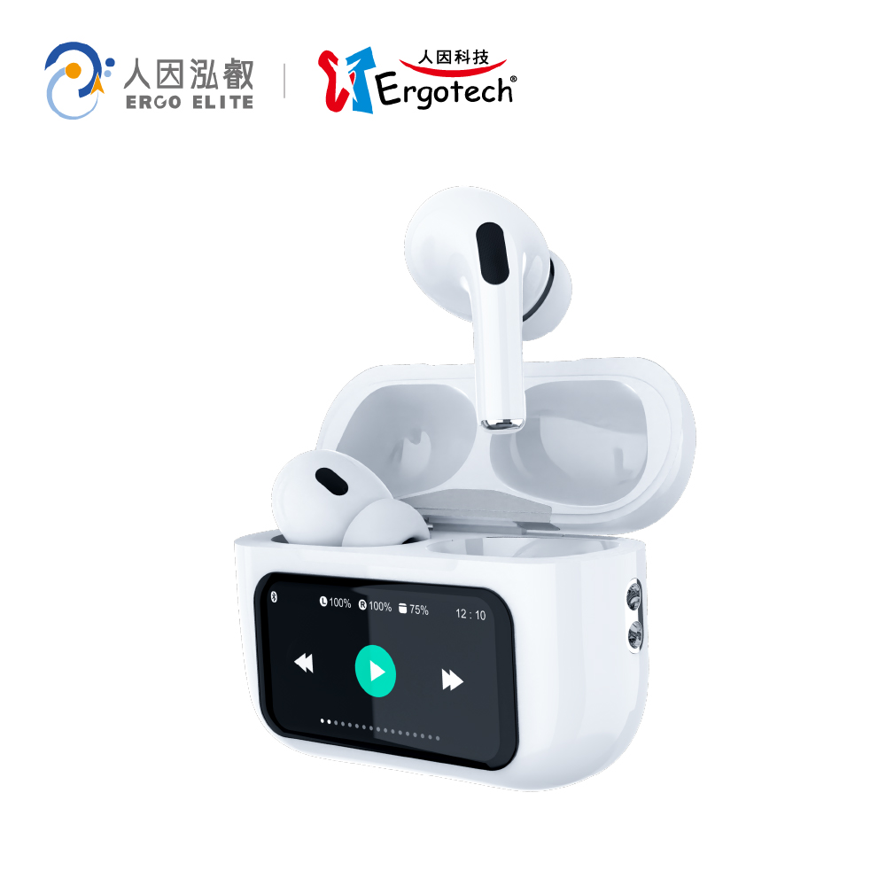 人因 BW82 AI智能翻譯彩色觸控降噪藍牙耳機