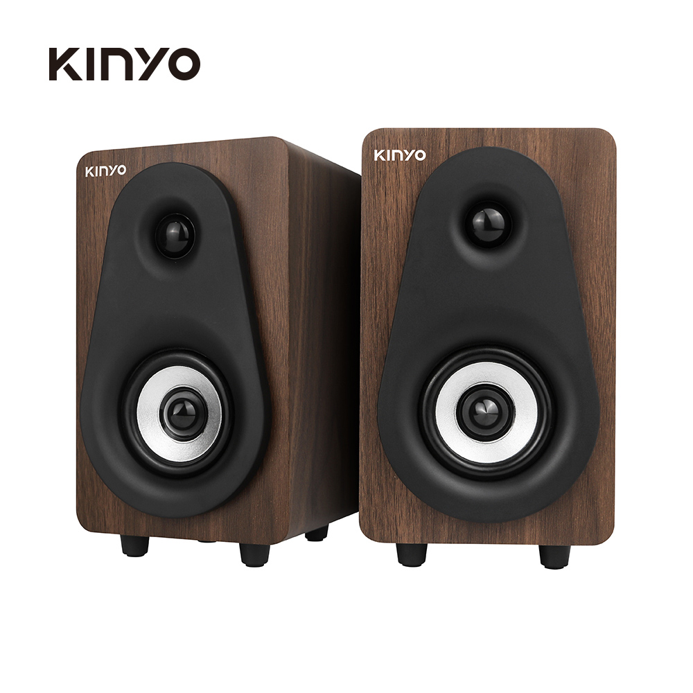 KINYO USB木質多媒體喇叭