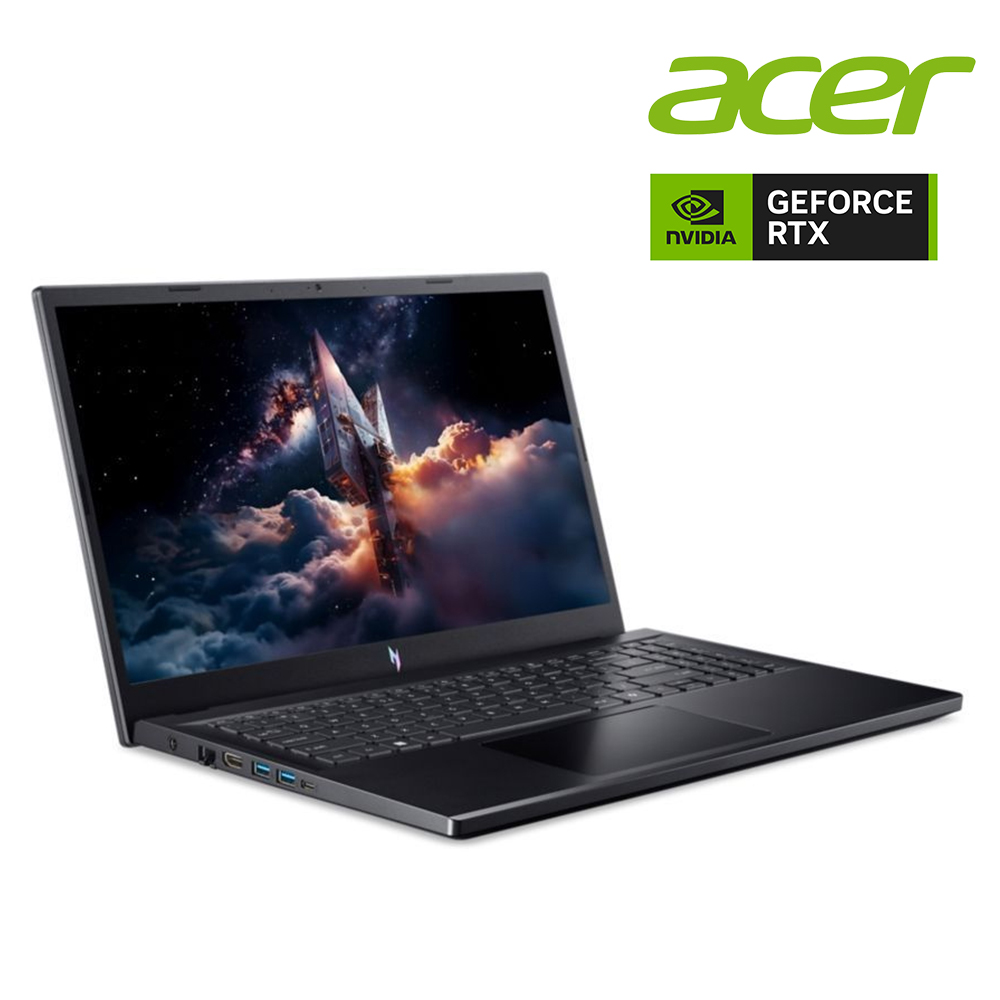 ACER Nitro V 15 電競筆電 黑(記憶體升級) (C5-210H/16G+16G/512G SSD/RTX 5060/W11)