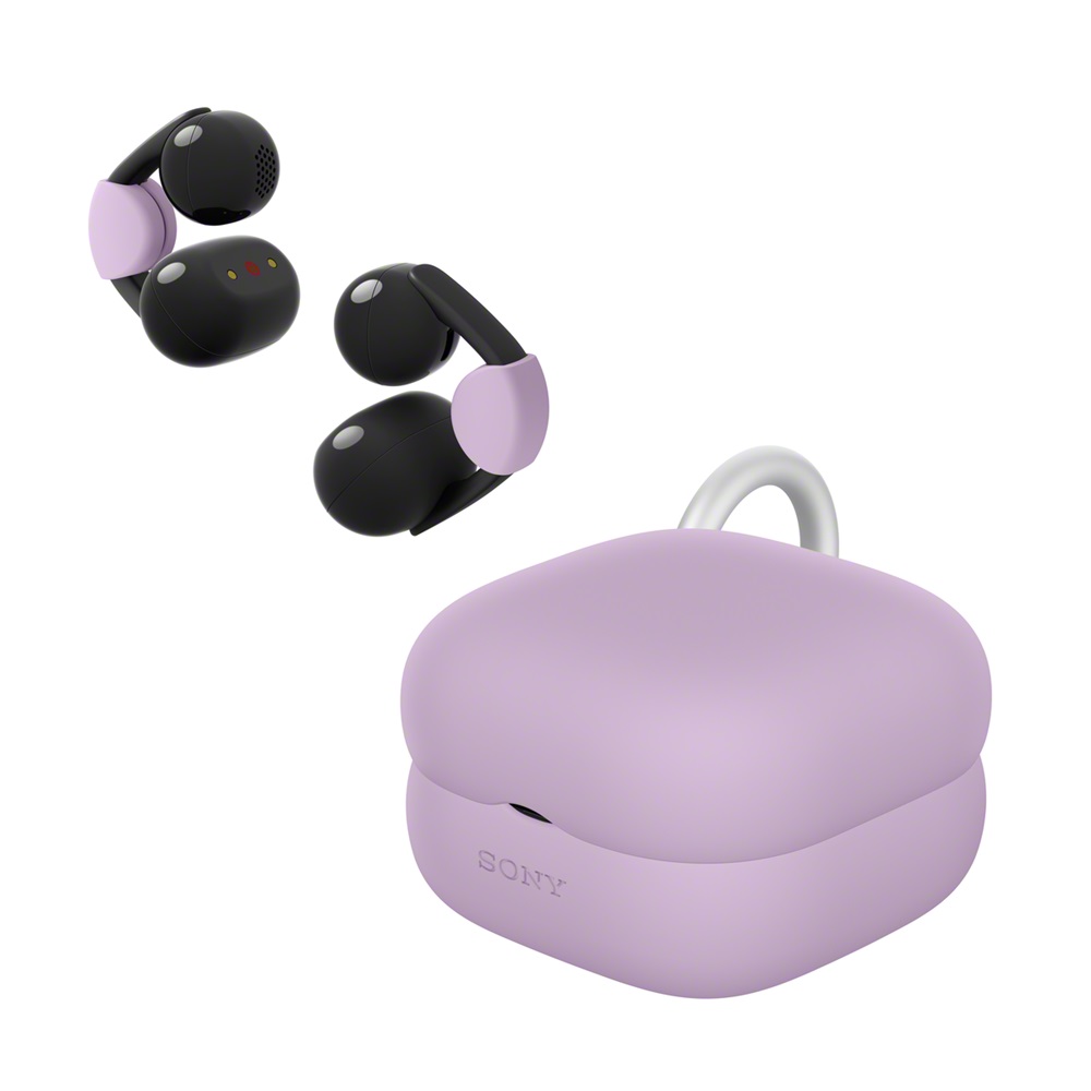 SONY LinkBuds Clip專用保護套-薰衣草紫