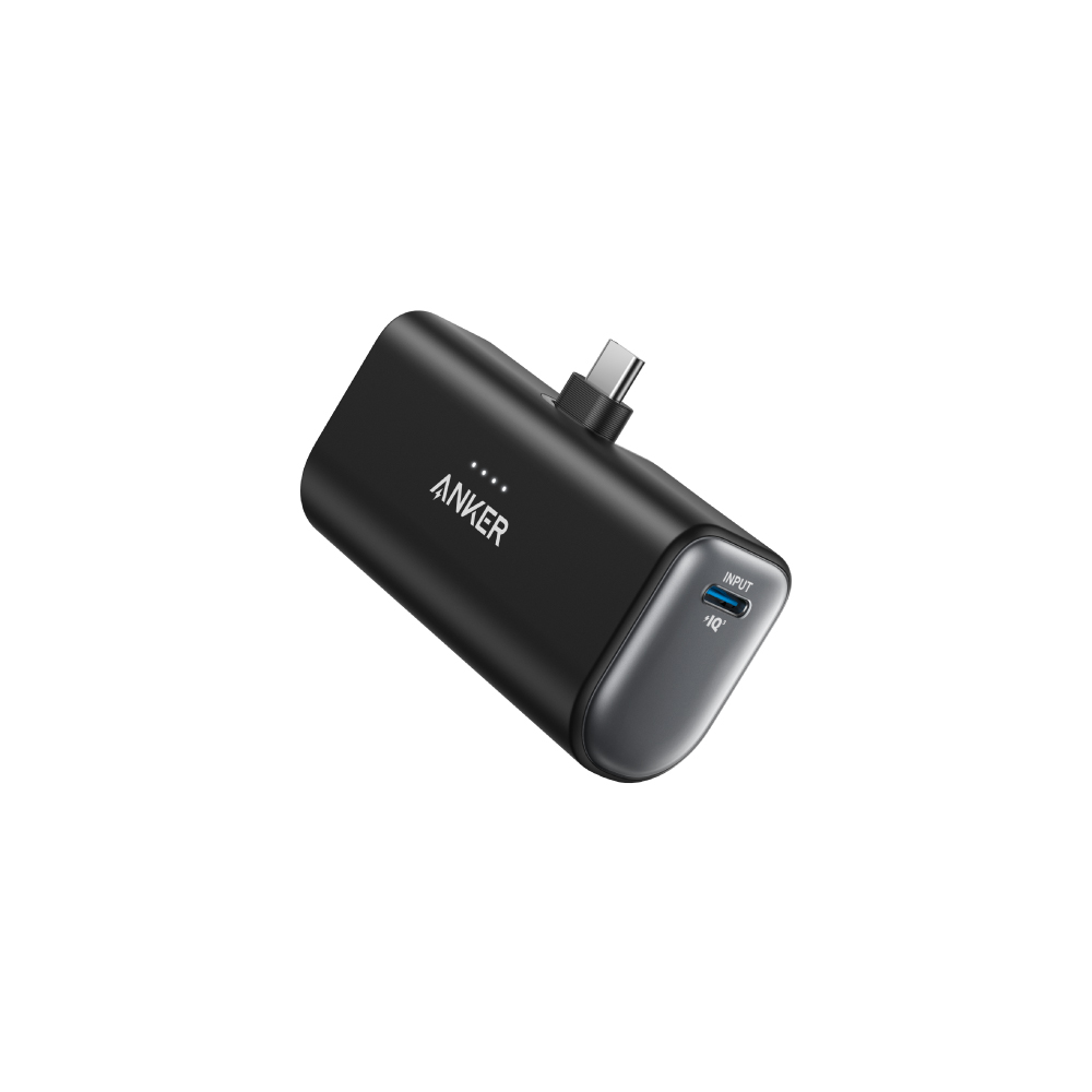 Anker A1653 直插式行動電源5000mAh-黑