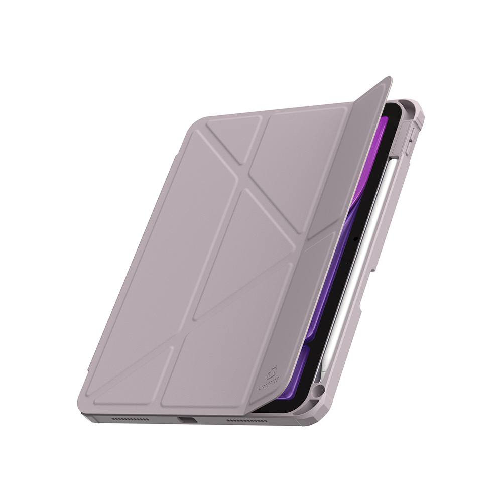 Hipporizz iPad Air 11吋晶透防摔殼-紫