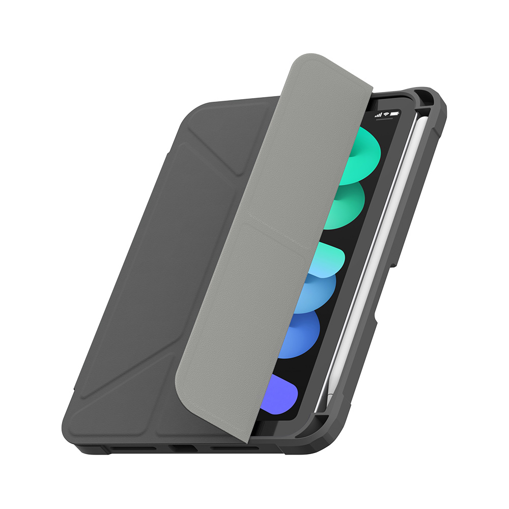 Hipporizz iPad mini 8.3吋晶透防摔殼-深灰