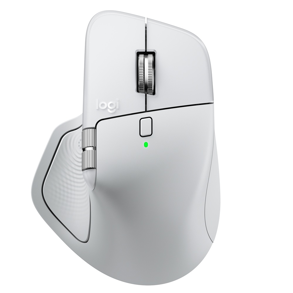 羅技 Logitech MX Master 4無線滑鼠-珍珠白