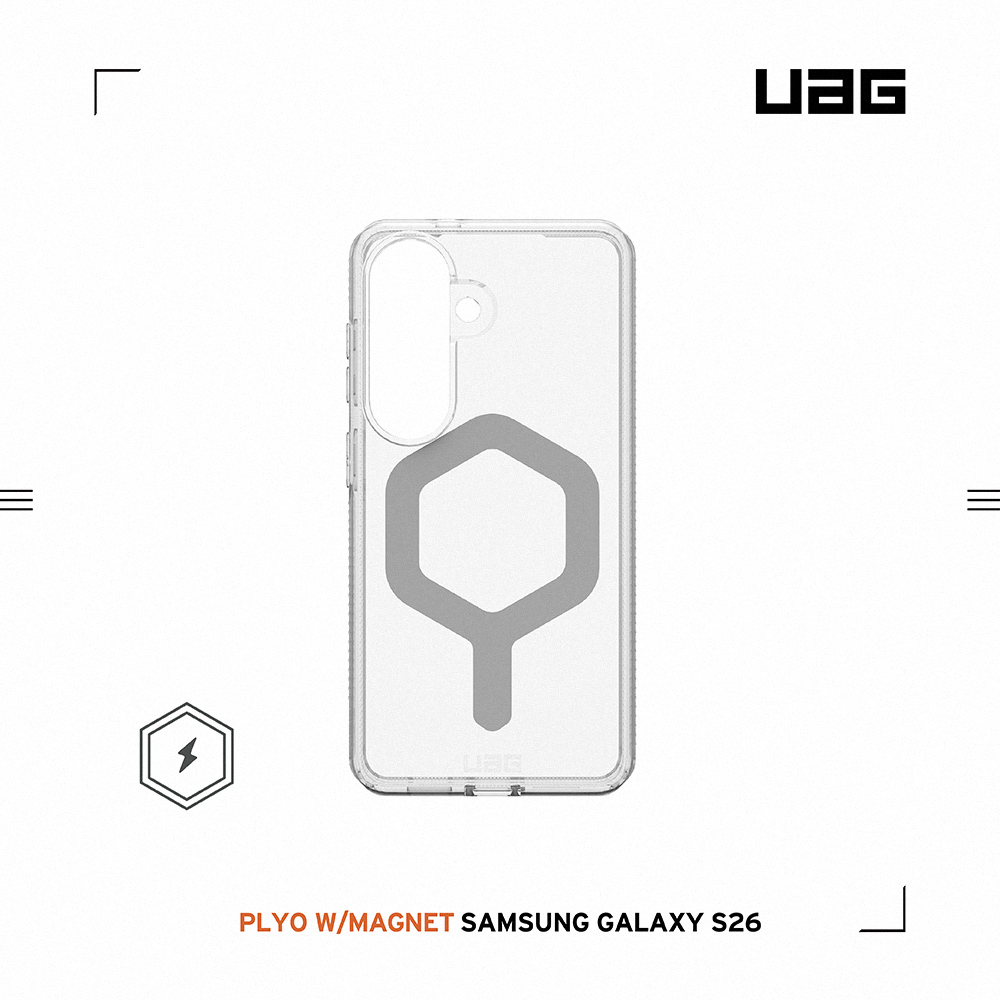 UAG Galaxy S26 全透保護殼-極透明