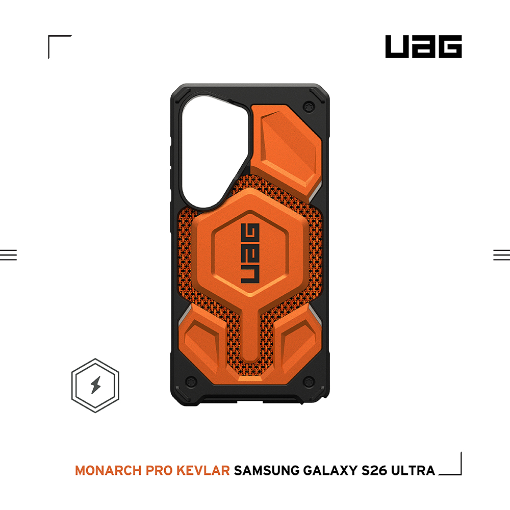 UAG S26 Ultra 磁吸頂級特仕保護殼-軍用橘