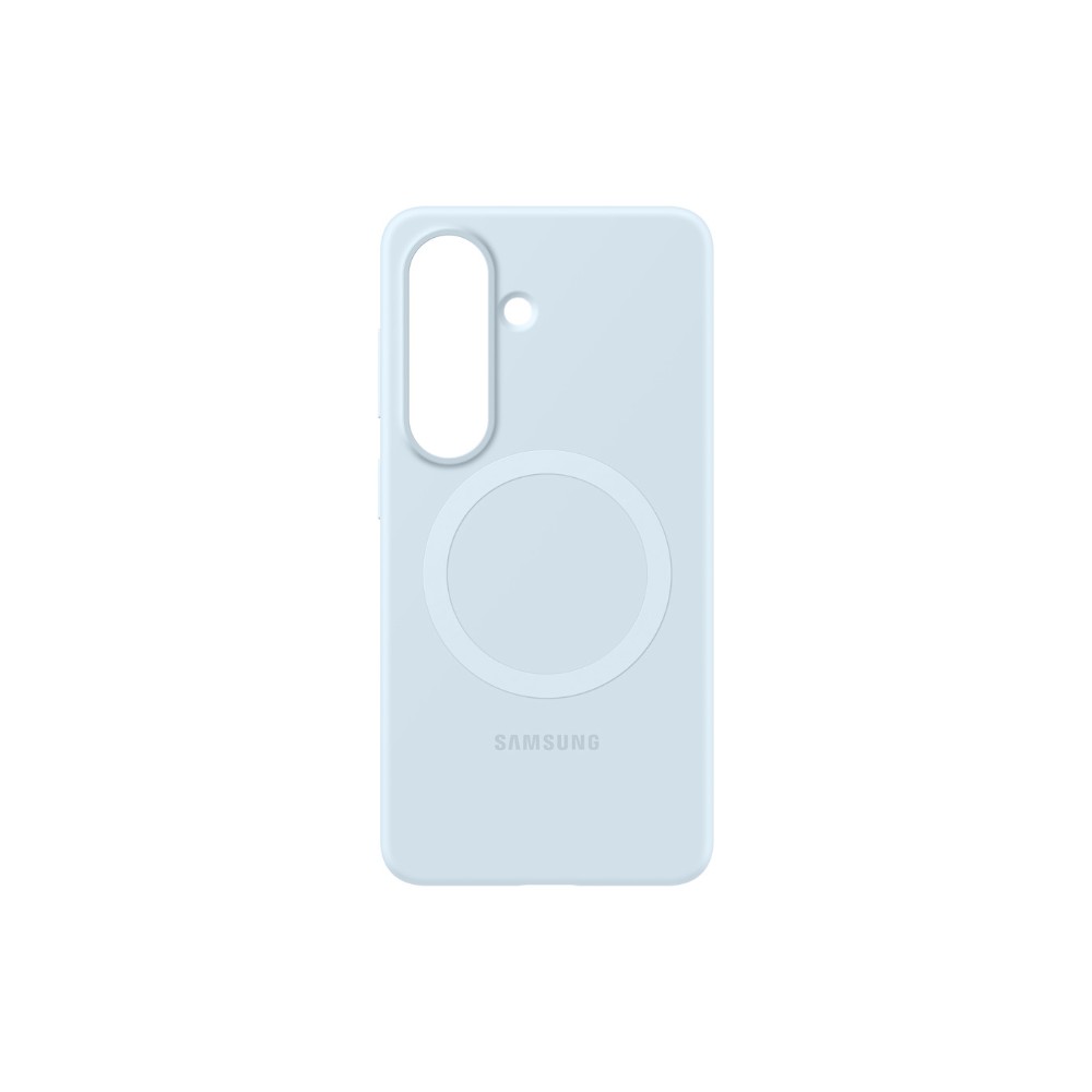 SAMSUNG S26 矽膠磁吸保護殼-淺藍