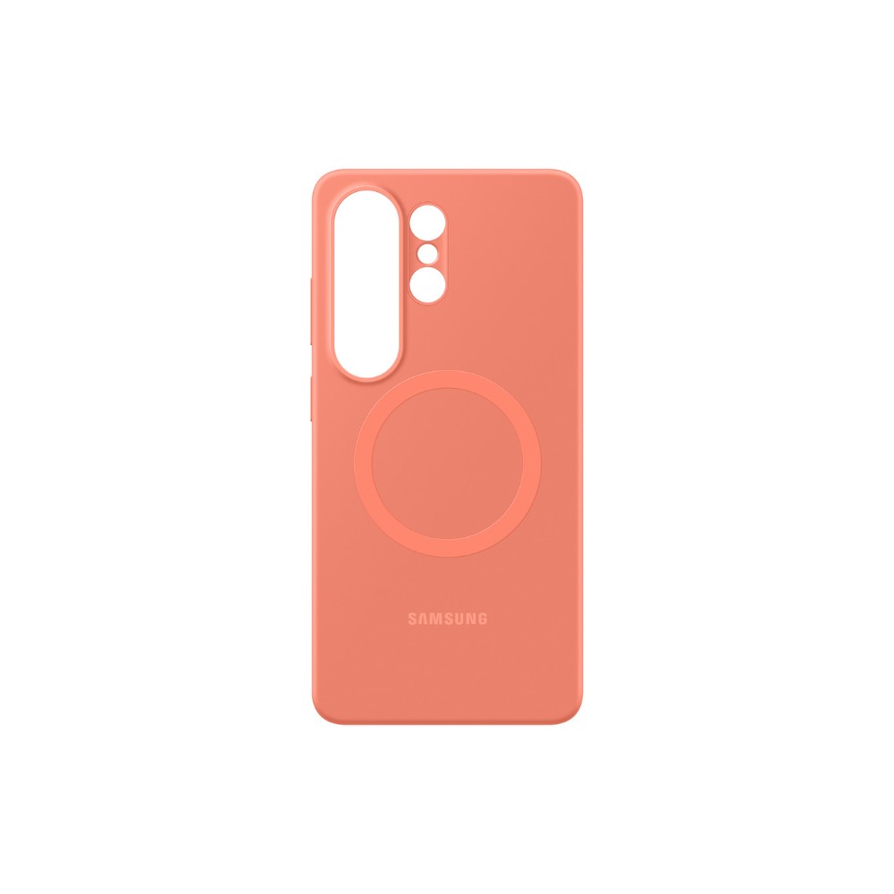SAMSUNG S26U 矽膠磁吸保護殼-珊瑚紅