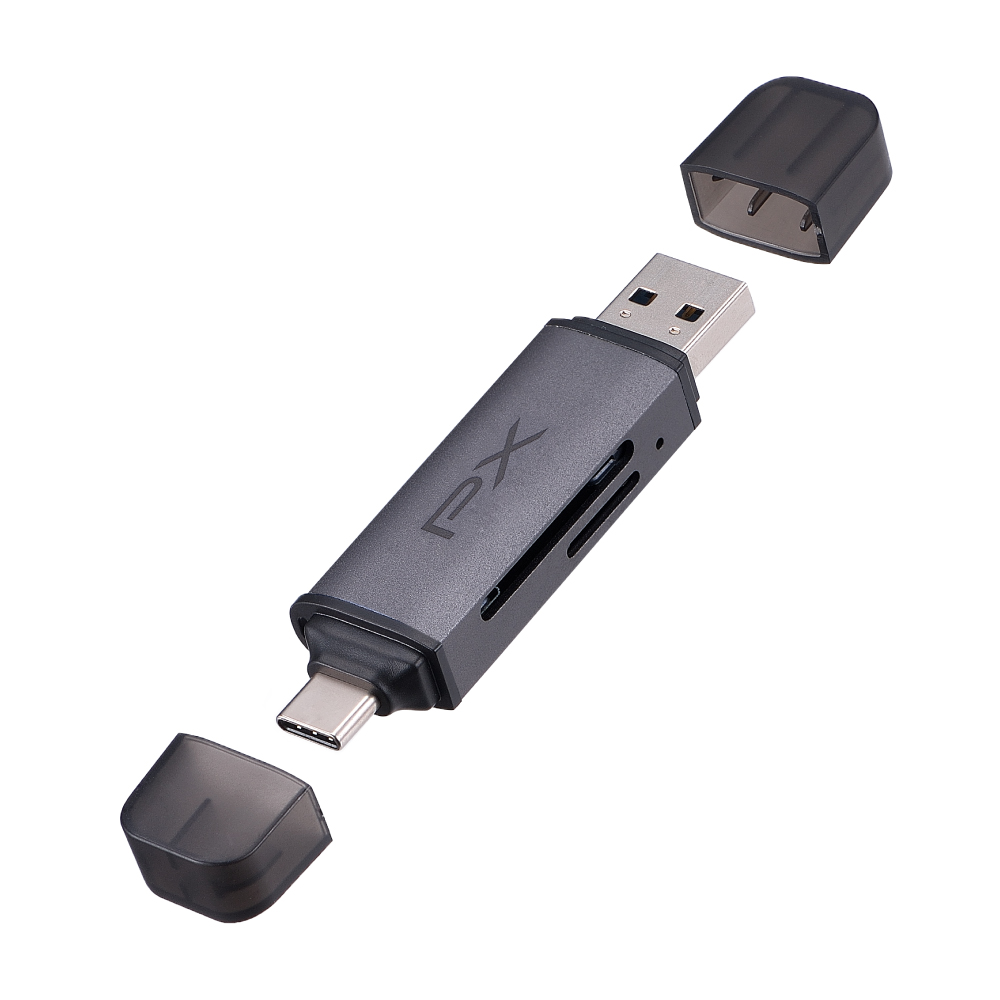 大通 USB-C/A雙介面 3.0高速讀卡機