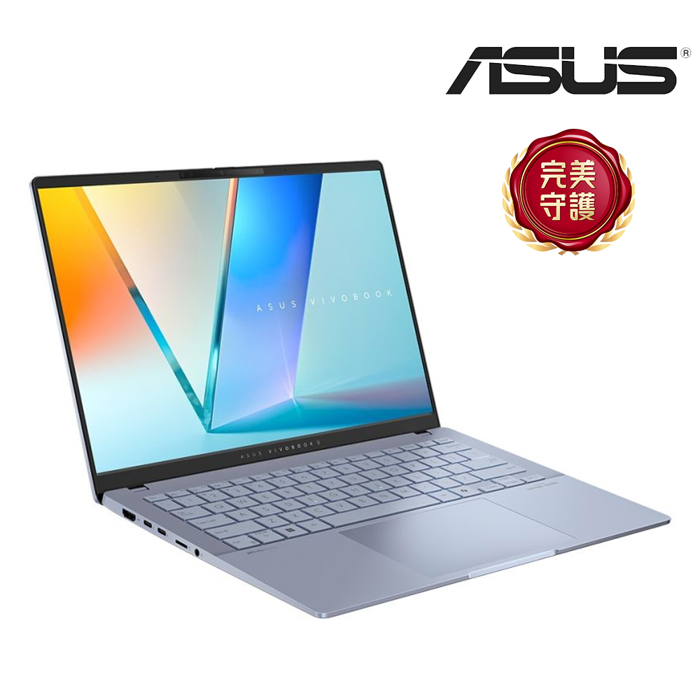 ASUS Vivobook S14 AI筆電 藍(硬碟升級) (Ultra 7 256V/16G/2TB SSD/W11)