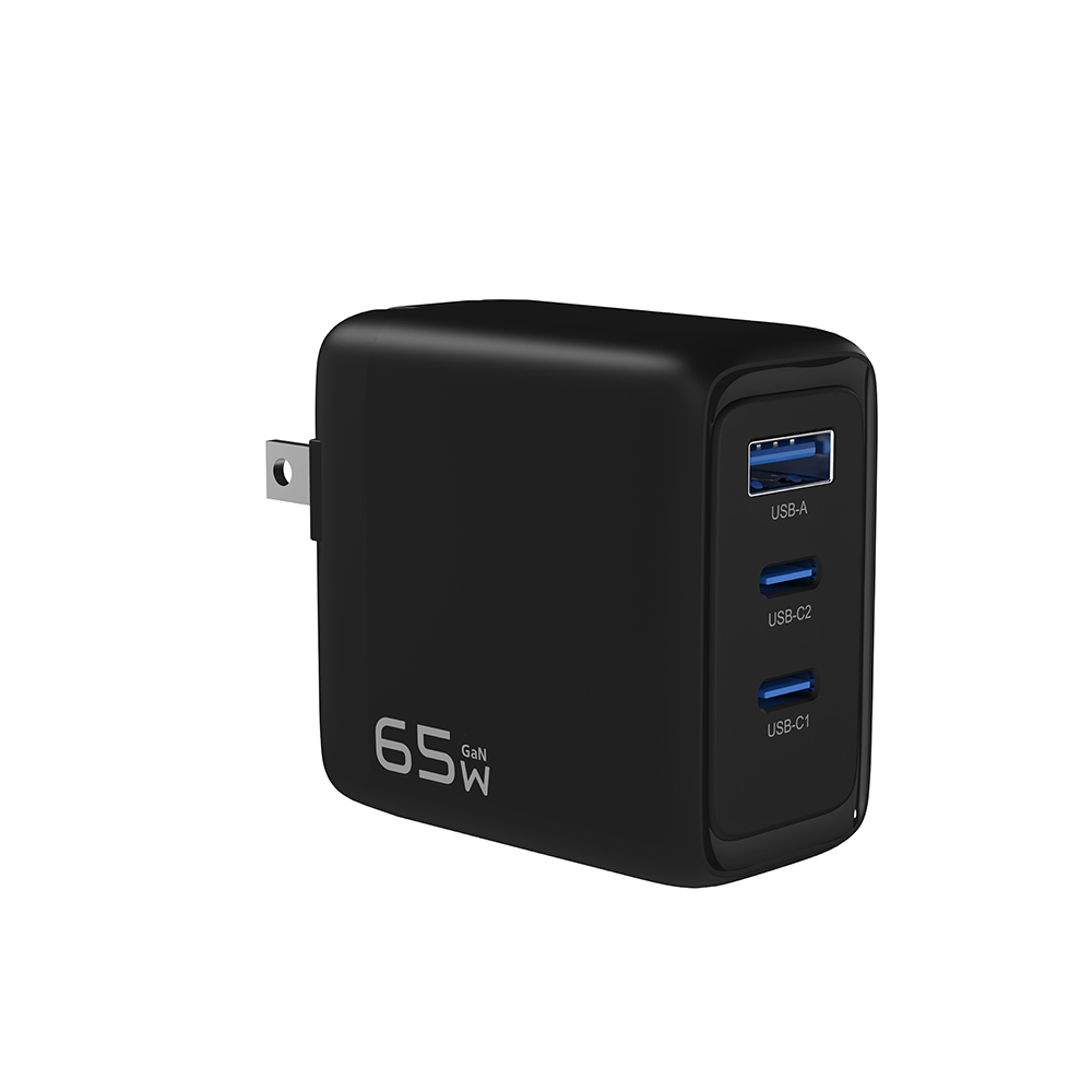 SEEK 65W GaN電源供應器-黑