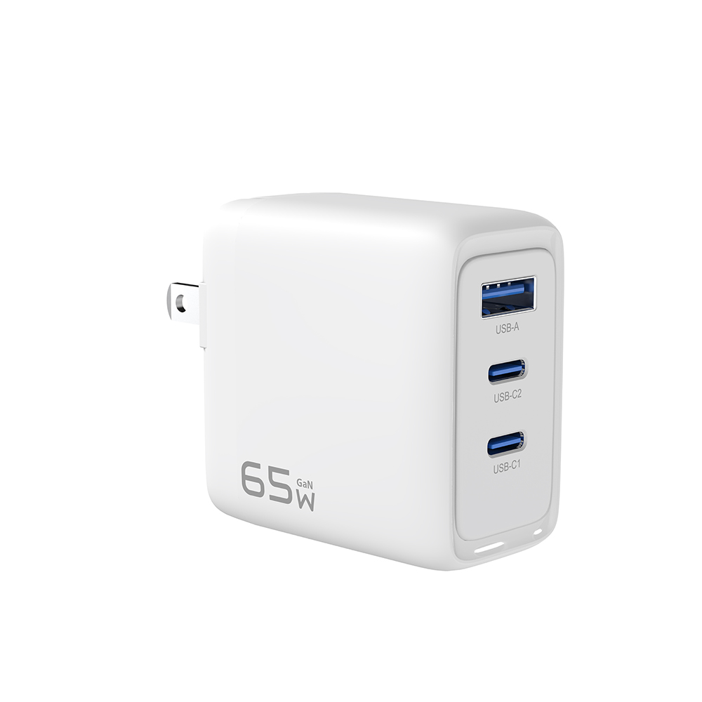 SEEK 65W GaN電源供應器-白