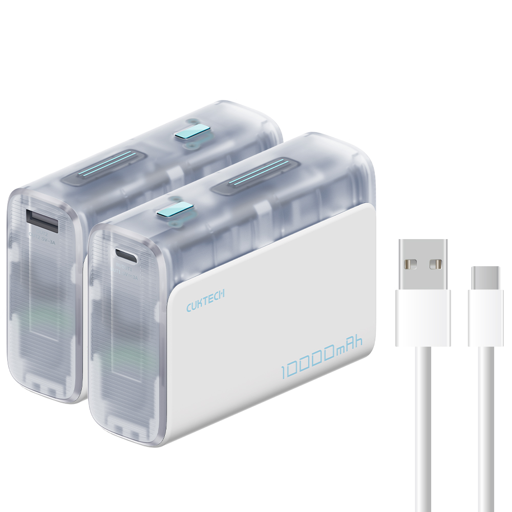 酷態科 CP13 30W 行動電源 10000mAh-白