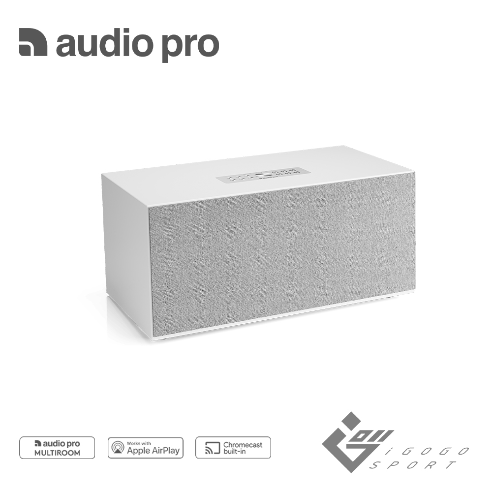 Audio Pro C20 WiFi無線藍牙喇叭(灰色)