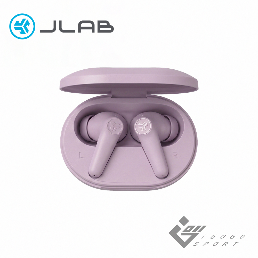 JLab J1 Pods 真無線藍牙耳機(粉紫色)