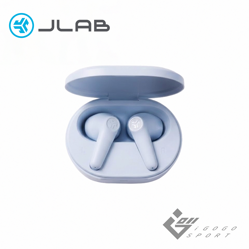 JLab J1 OPEN Pods 半入耳藍牙耳機(天空藍)
