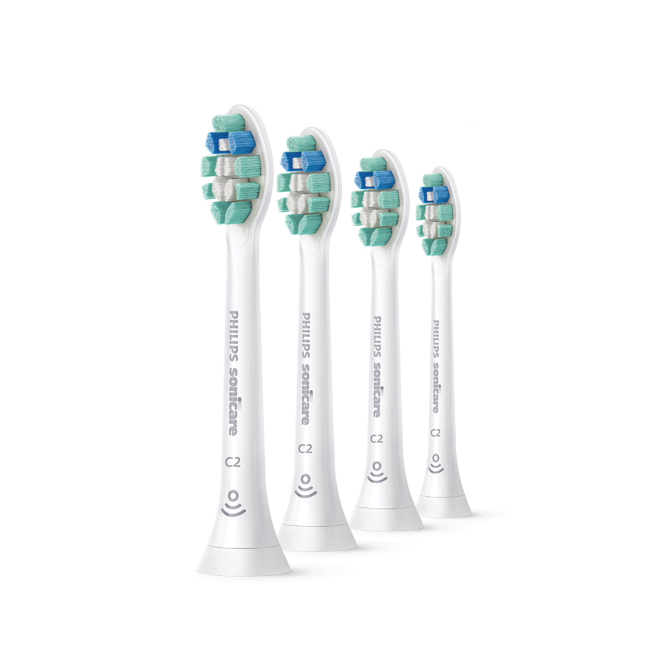 PHILIPS 高效清潔標準刷頭(4入)