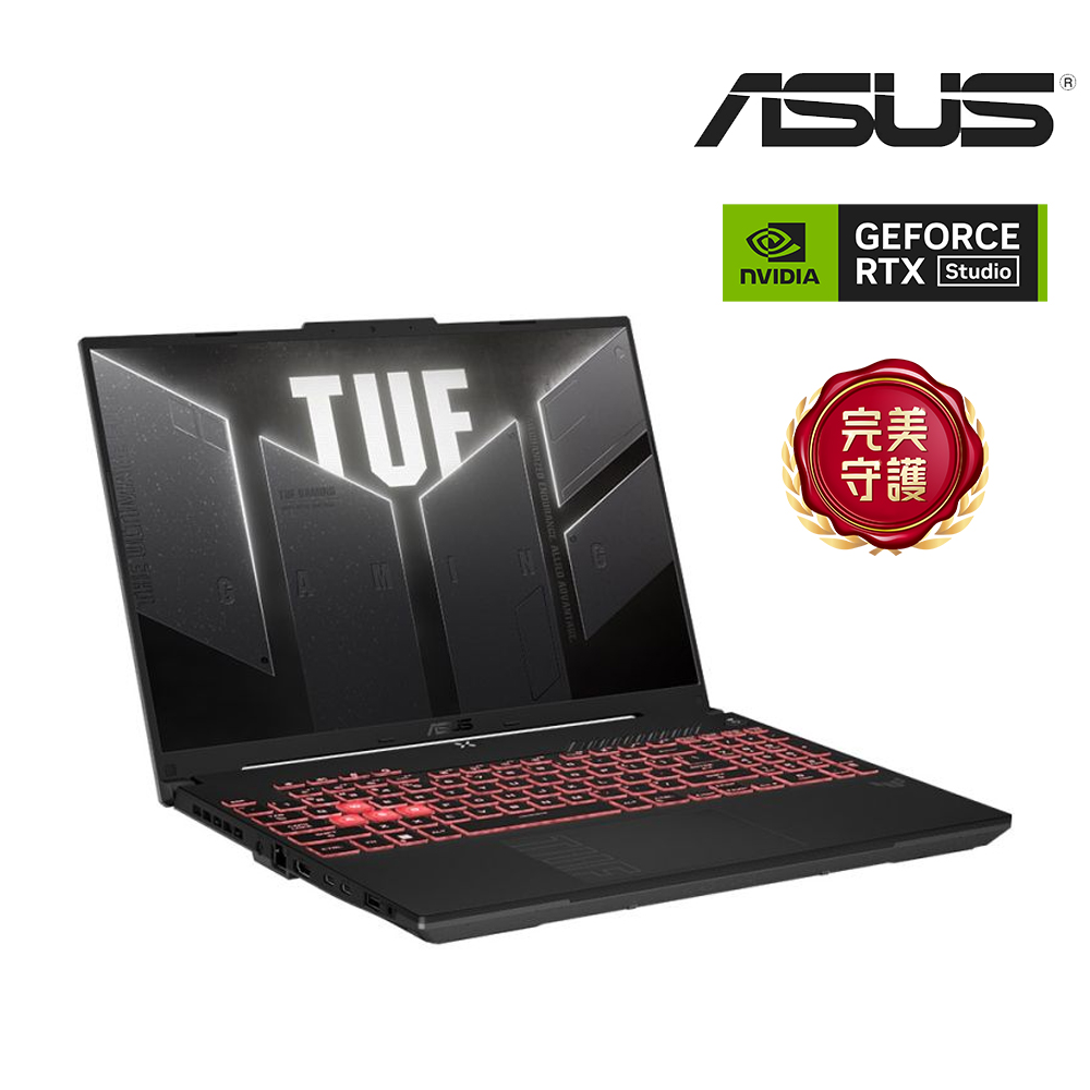 ASUS TUF Gaming 電競筆電 灰(記憶體升級) (Ryzen 7 170/16G+16G/512G SSD/RTX4050/W11)