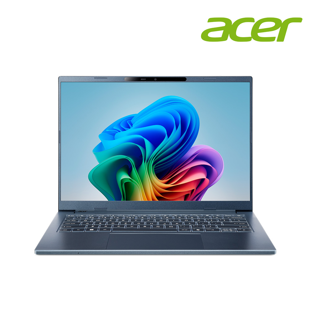 ACER Aspire AI 文書筆電 藍 (X1-26100/16G/1TB SSD/W11)