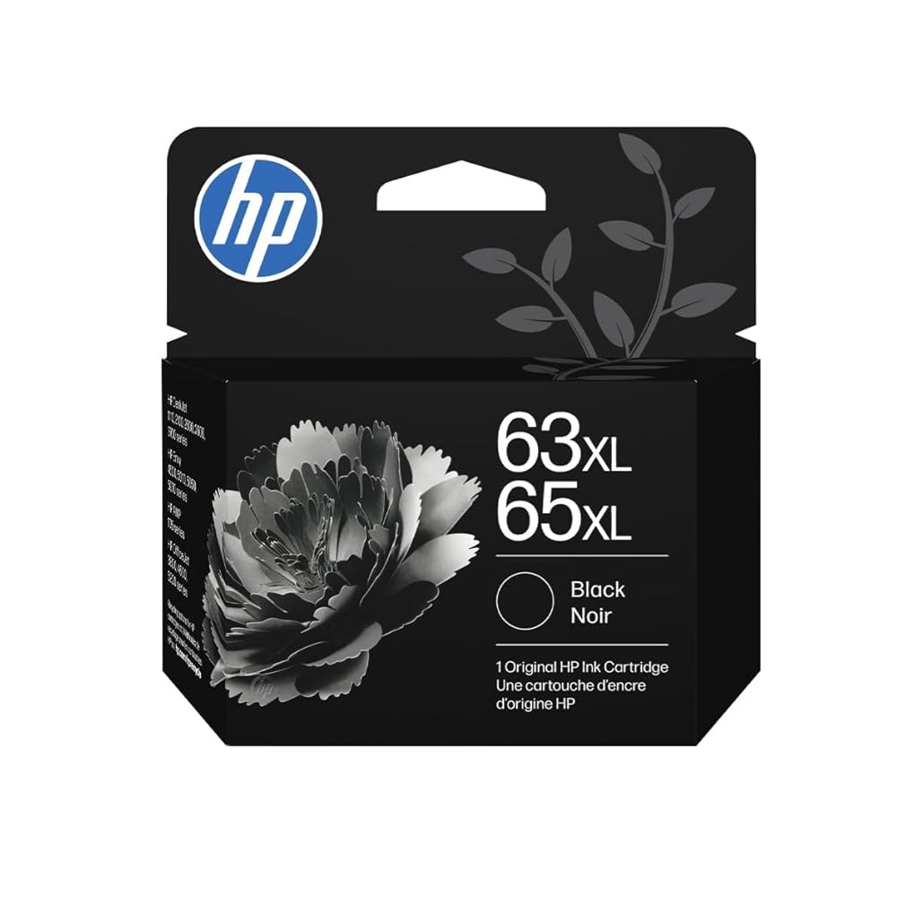 HP 63/65XL 黑色原廠墨水匣