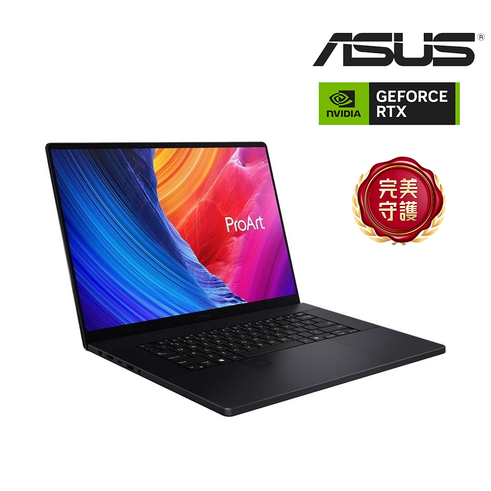 ASUS ProArt PX16 OLED 繪圖筆電 黑 (AI 9 HX 370/64G/2TB SSD/RTX5090/W11P)