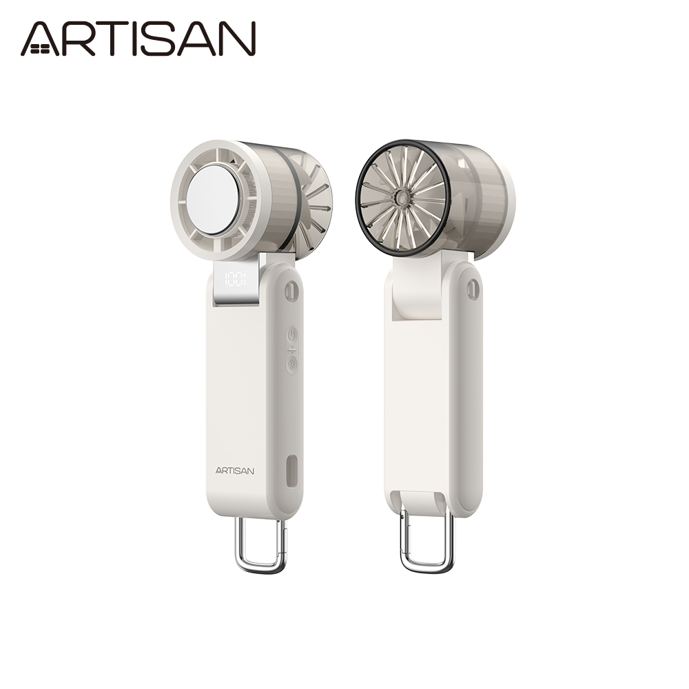 ARTISAN 手持高速製冷冰鎮風扇-晨霧米