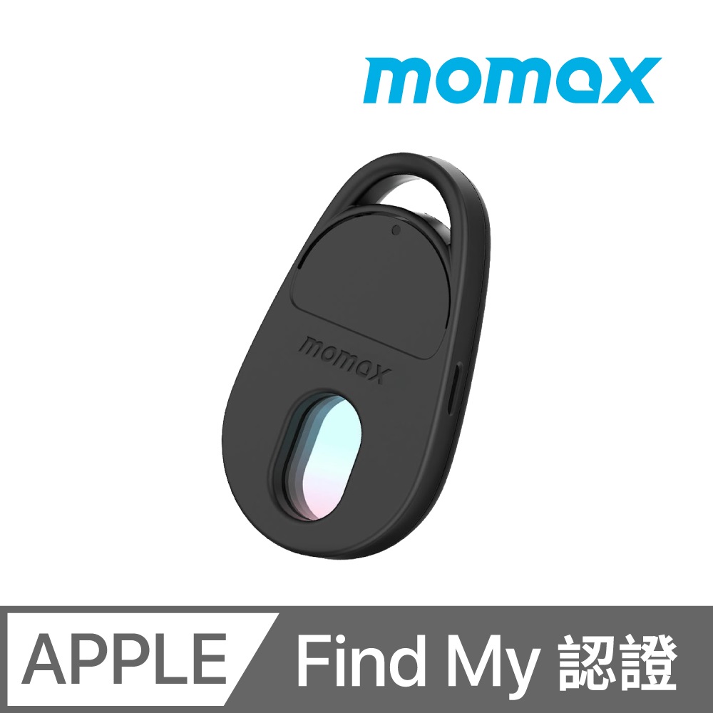 Momax PinGuard針孔掃描Find My定位器-黑