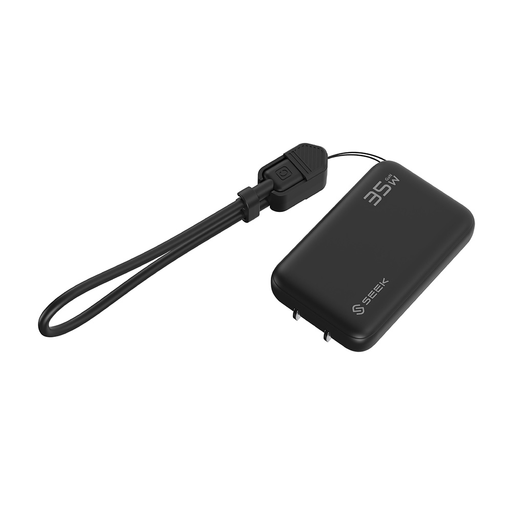 SEEK 35W GaN氮化鎵電源供應器-黑