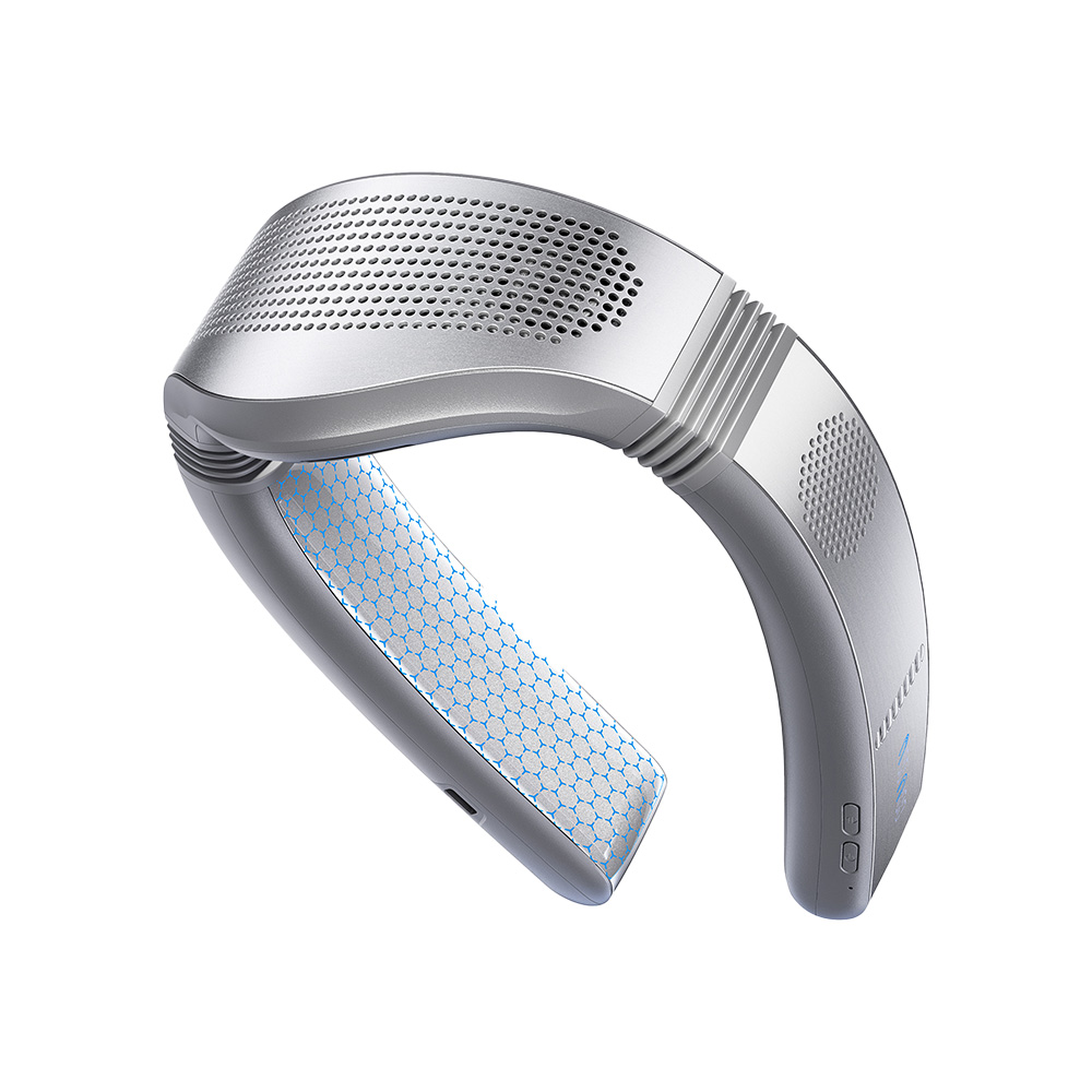 TORRAS COOLiFY Cyber Fold頸掛空調-鈦金銀