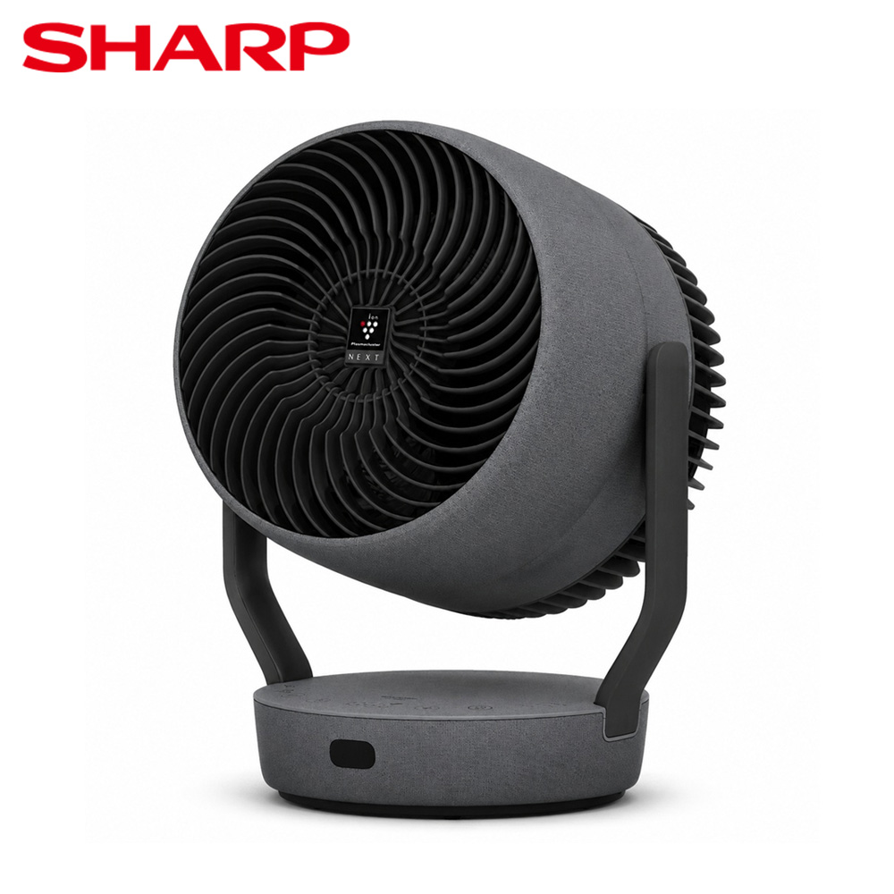 SHARP 自動除菌離子3D清淨循環扇(星耀黑)