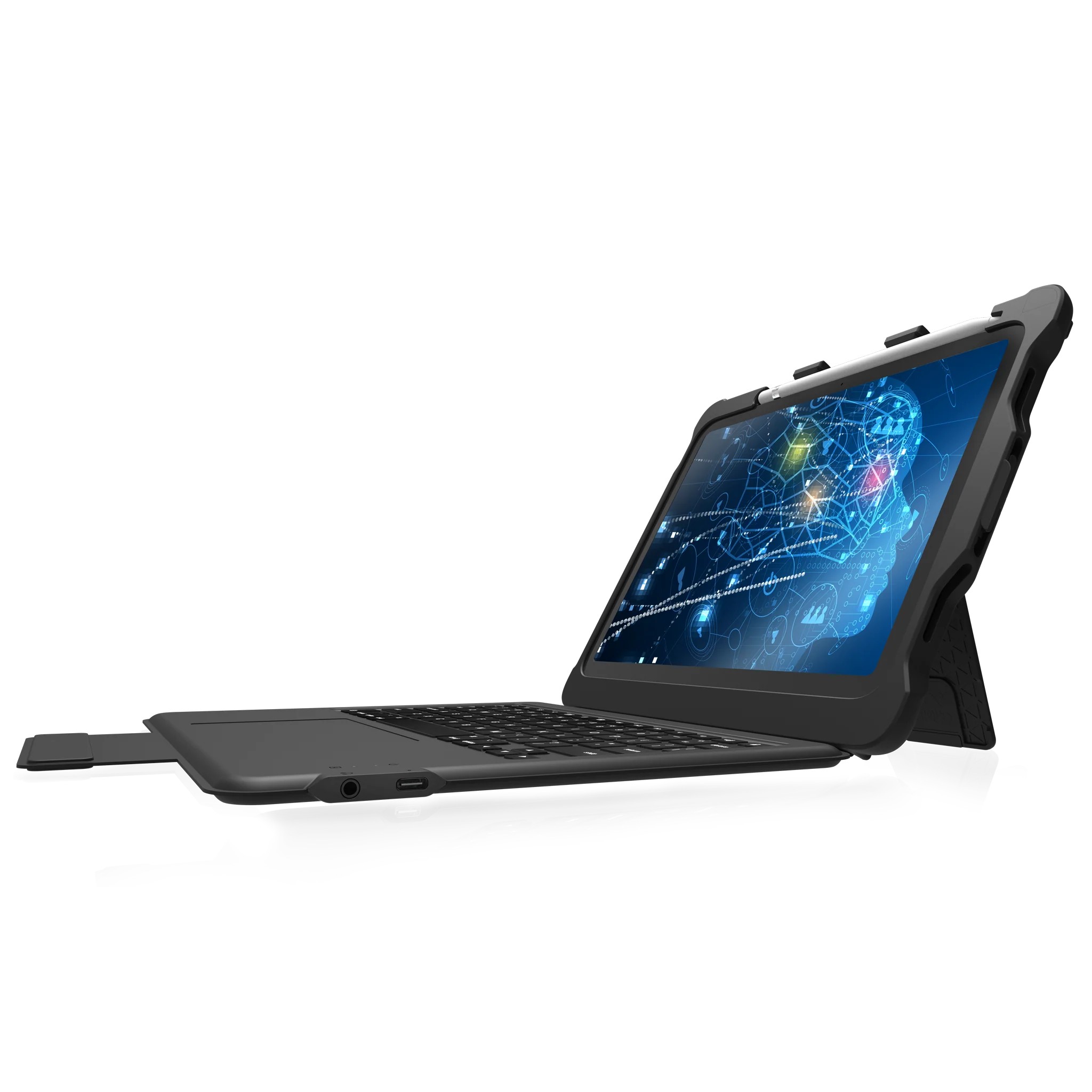 STM iPad 11吋 A16 DK防摔鍵盤殼USB-C