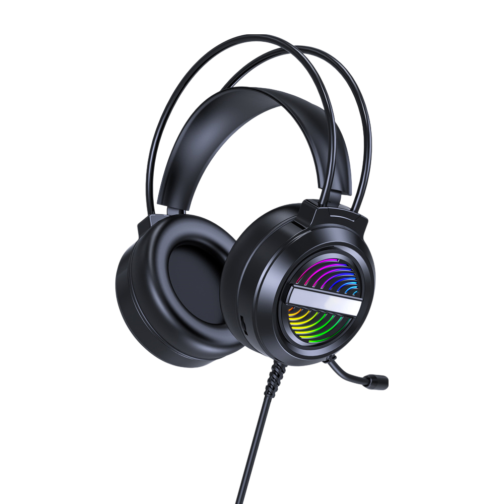 i-gota 7.1聲道炫光有線電競耳麥-黑