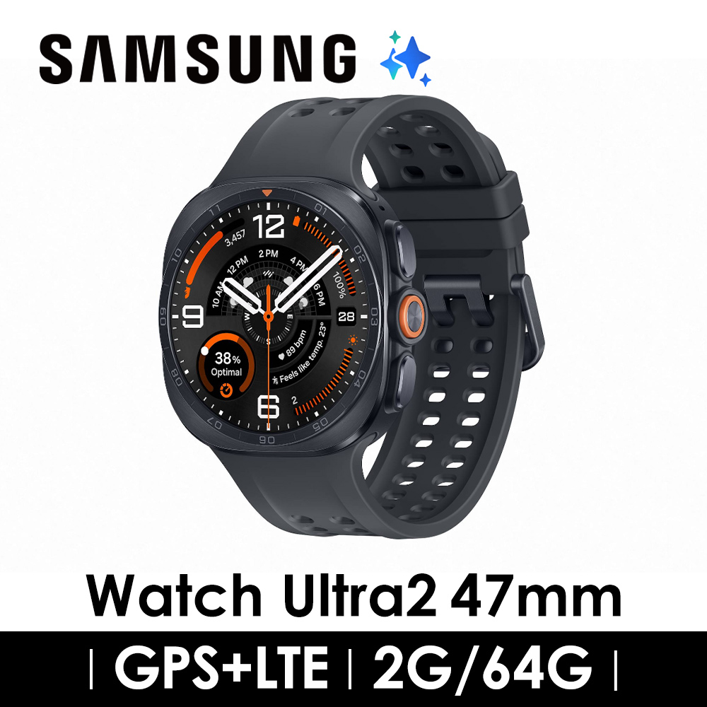 SAMSUNG Galaxy Watch Ultra2 智慧手錶 鈦霧灰