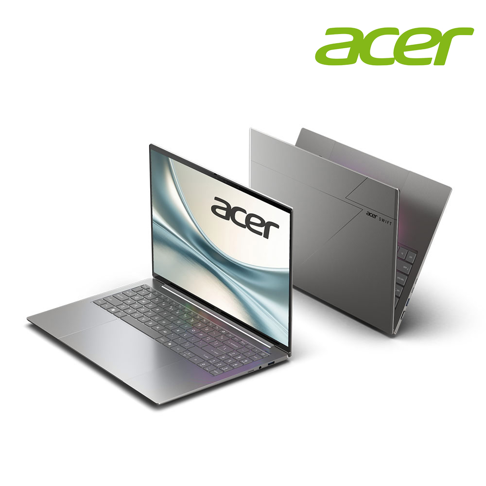 ACER Swift 16 AI筆電 灰 (Ultra X7 358H/32G/1TB SSD/Win11)
