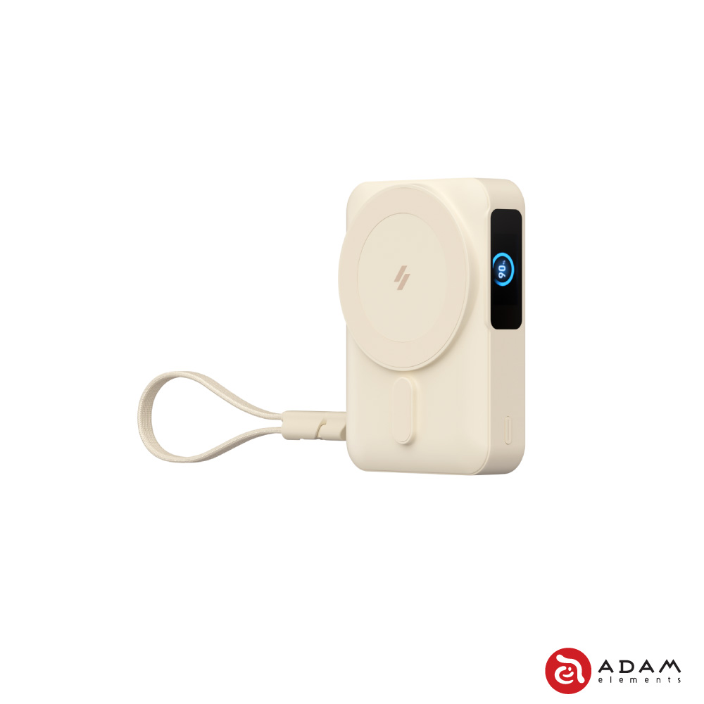 ADAM VIONTA E10固態行動電源10000mAh-奶茶