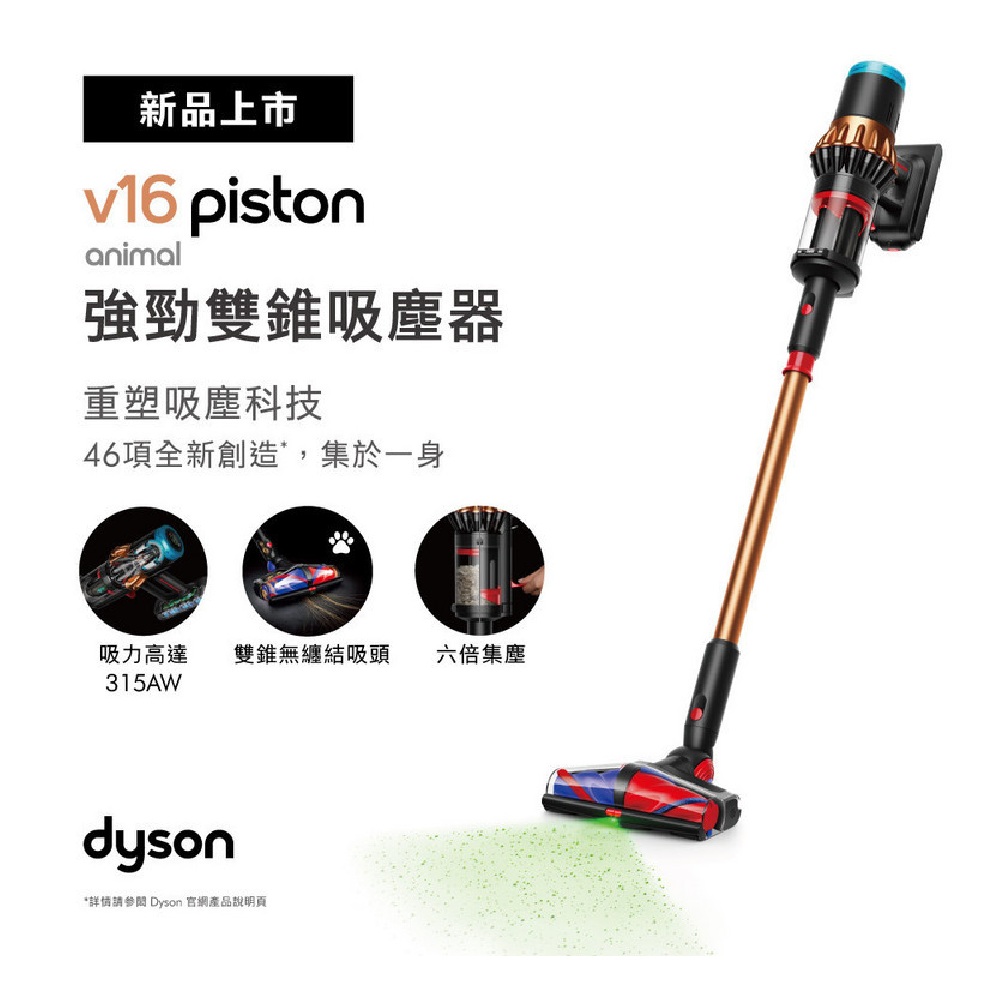 Dyson V16 piston animal SV53 雙主吸頭